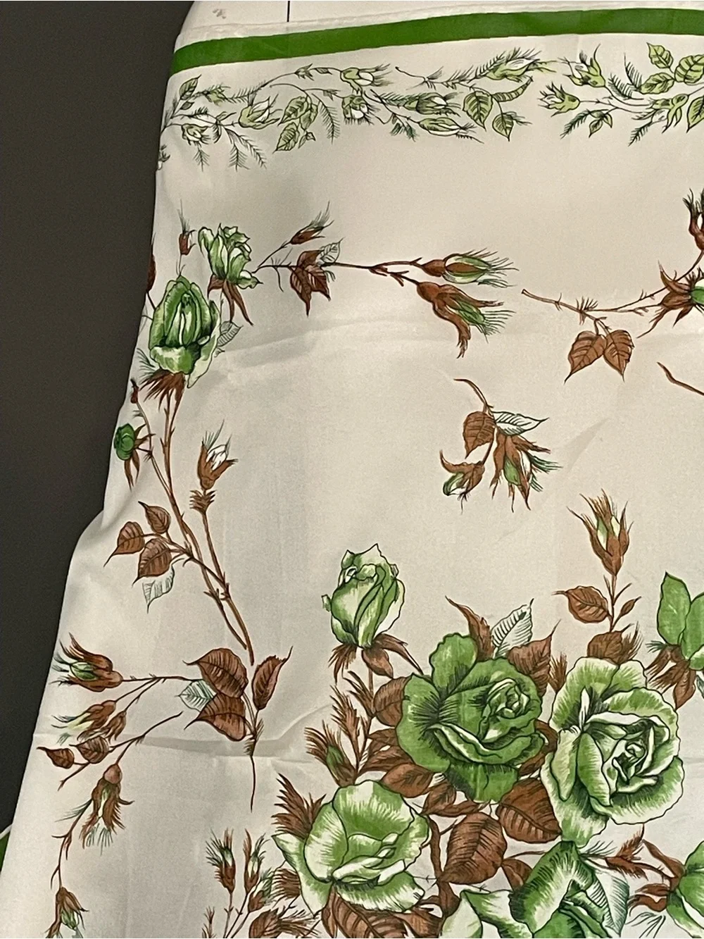 Rare Vintage 60s Unworn Scarf 29 In Sq Mint Condition